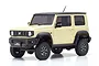 Kyosho Mini-Z Suzuki Jimny Sierra RC Rock Crawler Electric 4x4 RTR - Chiffon Ivory (Team Latte) 32530IV