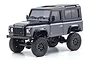 Kyosho Mini-Z Land Rover Defender 90 Corris RC Rock Crawler Electric 4WD RTR - Grey/Santorini Black 32526GM