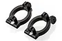 HSP Black Aluminium Steering Hub Carriers (C-Hubs) 2Pcs 705010
