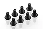 HSP 1.5x4mm Fine Thread Button Head Screws 8Pcs R86379