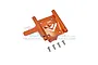 GPM Orange Aluminium Differential Cover w/ Hardware MAI038A-OR