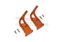 GPM Orange Aluminium Rear Wing Mounts 2Pcs MAI040RB-OR