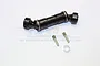 GPM Black Aluminium Traxxas E-Revo VXL 2.0 Front Centre Drive Shafts 2Pcs ER037SF-BK