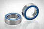 Axial 8x12x3.5mm Rubber Shielded Ball Bearings 2Pcs AX31495