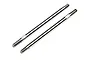 HPI 3x57.5mm Shock Shafts 2Pcs 86026