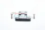 GPM Silver Aluminium Roll Bar Retainer MAO040RB-S