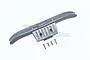 GPM Grey Silver Aluminium ARRMA Kraton, Outcast, & Notorious Front Bumper MAO330F-GS
