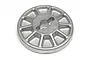 A silver-coloured metal slipper clutch hub plate for an HPI Savage RC car, shown from a top-down angle against a white background.