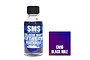 A 30ml bottle of SMS Colour Shift Extreme paint in Black Hole, featuring a purple and blue metallic finish, next to a color swatch square.