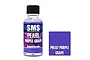 A 30ml bottle of Scale Modellers Supply Pearl Purple Grape acrylic lacquer paint next to a purple color swatch labeled PRL07.
