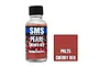 A 30ml bottle of Scale Modellers Supply Pearl Cherry Red paint next to a red color swatch labeled PRL25 Cherry Red.