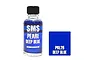 A 30ml bottle of Scale Modellers Supply Pearl Deep Blue acrylic lacquer paint next to a blue color swatch labeled PRL26 Deep Blue.