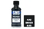 A 50ml bottle of Scale Modellers Supply Primer Surfacer Black with a black cap and a label showing the SMS logo and product details.