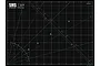 A black A2 size self-healing cutting mat by Scale Modellers Supply with white grid lines, angle markings, and paper size guides.