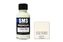 A 30ml bottle of SMS Premium Flesh Pink acrylic lacquer paint with a black cap and a color swatch box next to it.