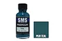 A 30ml bottle of Scale Modellers Supply Premium Teal acrylic lacquer paint next to a teal color swatch labeled PL61 TEAL.