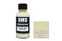A 30ml bottle of Scale Modellers Supply Premium Russian Sand acrylic lacquer paint with a black cap and a colour swatch showing the paint tone.