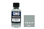 A 30ml bottle of SMS Premium Ocean Grey acrylic lacquer paint with a black cap and a label showing the product name and FS36152 color code.