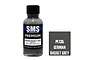 A 30ml bottle of Scale Modellers Supply Premium German Basalt Grey paint next to a color swatch square labeled PL135 German Basalt Grey.