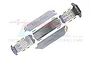 GPM Stainless Steel Maxx Complete Chassis Skid Plate Set (Hollow Version) TXMWZSP1B-OC
