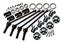 GPM Traxxas Maxx 110mm Hard Steel Front & Rear CVD Shaft w/ Grey Aluminium Wheel Lock & Hex Claw Set TXMW110FRS-GS