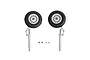 E-Flite Viper 90mm EDF Jet Main Gear Struts EFLG362