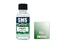 A 30ml bottle of Scale Modellers Supply Crystal Emerald acrylic lacquer paint next to a green color swatch labeled CR03 Emerald.
