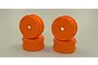 Kyosho Orange Dish Wheels 4Pcs IFH004KO