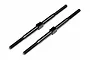 Two black metal turnbuckles for HPI RC vehicles, featuring threaded ends and a central hexagonal adjustment section.