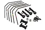 Traxxas Sledge Front & Rear Sway Bar Set 9595
