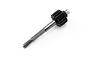 A Traxxas 16T top drive gear with a metal shaft on a white background.