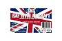 Product label for Scale Modellers Supply RAF WWII Aircraft paint set, featuring a Union Jack background and listing four included paint colours.