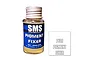A 30ml bottle of Scale Modellers Supply Pigment Fixer with a silver cap and blue label, next to a white box with product text.