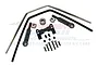 GPM Black Aluminium Front or Rear Sway Bar Set SLE312F/R-BK