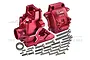 GPM Red Aluminium Front or Rear Gearbox Case SLE012-R