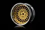 MST 1.9" 501 Off-Set Changeable Silver/Gold Rims 4Pcs 832103GD