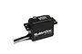 Savox SC-1267SG Black Edition standard digital servo with a black metal case and output spline, isolated on a white background.
