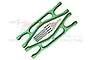 GPM Green Aluminium Front/Rear Extended Upper Suspension Arms 2Pcs w/ Pins for WideMaxx TXM054F/RL-G