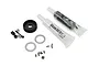 TLR 22T/SCT Tungsten Differential Service Kit including a black gear, two tubes of grease, metal washers, and small tungsten balls.