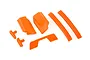 Traxxas Orange Body Reinforcement Set w/ Roof Skid Plate 9510T