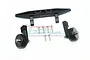 GPM Black Aluminium Adjustable Wheelie Bar Set RUS4040R-BK