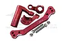 GPM Red Aluminium Steering Assembly Set w/ Servo Saver SLE048A-R