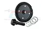 GPM 42CrMo Steel 10T/43T Front & Rear Pinion & Diff Bevel Gear Set SLE1200S-BK