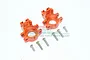 GPM Orange Aluminium Rear Hubs 2Pcs UDR022-OR