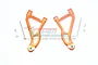 GPM Orange Aluminium Front Upper Suspension Arms 2Pcs w/ Hardware UDR054A-OR