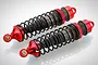 Rovan 5IVE-T Complete Orange Aluminium Rear Shocks 2Pcs 87004A