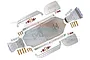 GPM Stainless Steel Complete Chassis Skid Plate Set MAFTZSP1B-OC