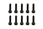 Team Associated 2x8mm Fine Thread Cap Head Screws 10Pcs 7187