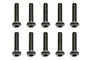 Team Associated 3x14mm Fine Thread Button Head Screws 10Pcs 25187