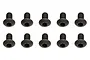 Team Associated 3x5mm Fine Thread Button Head Screws 10Pcs 31530